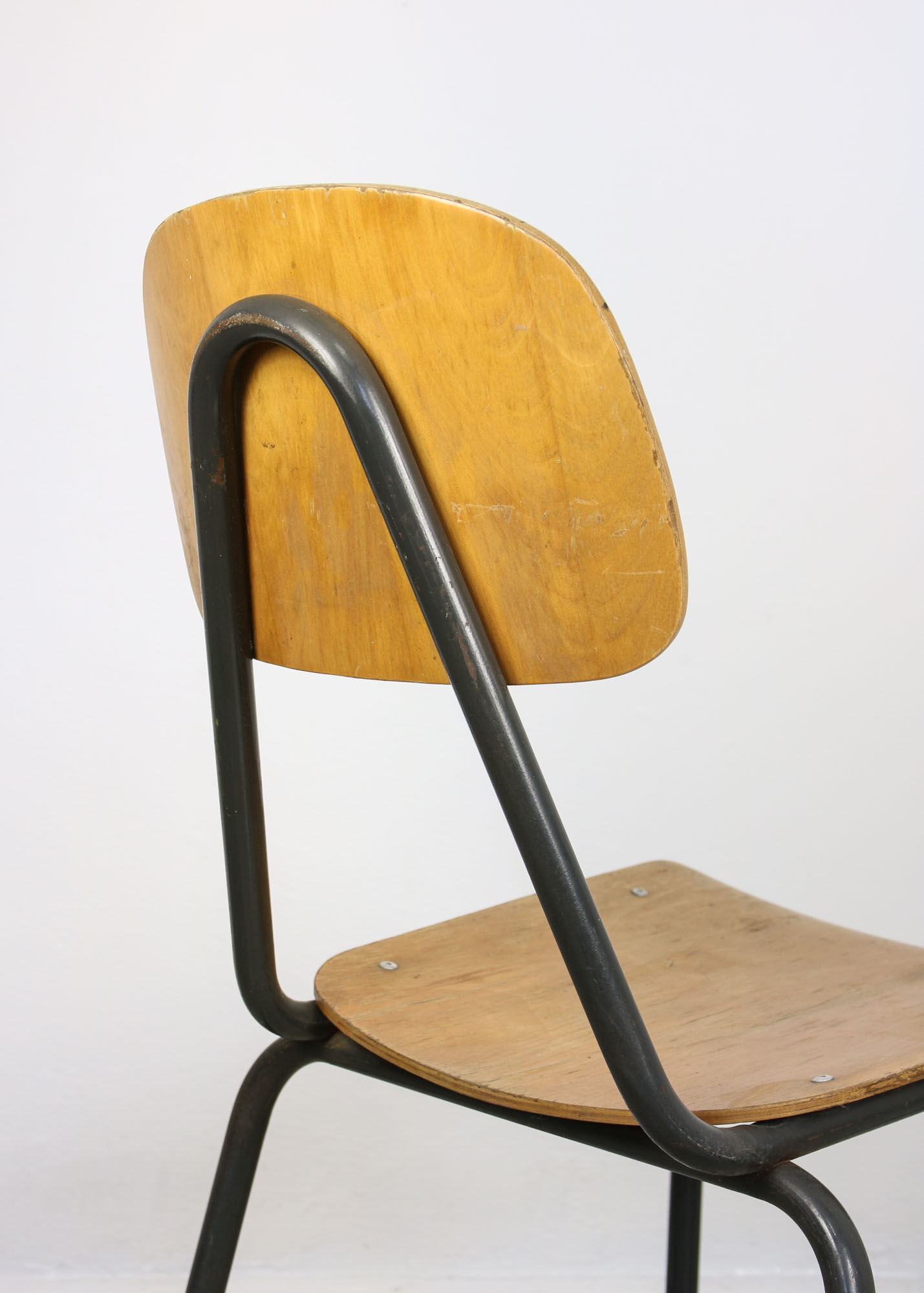 Vintage Plywood School Chair