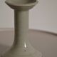 Minimalist cream ceramic candle holder