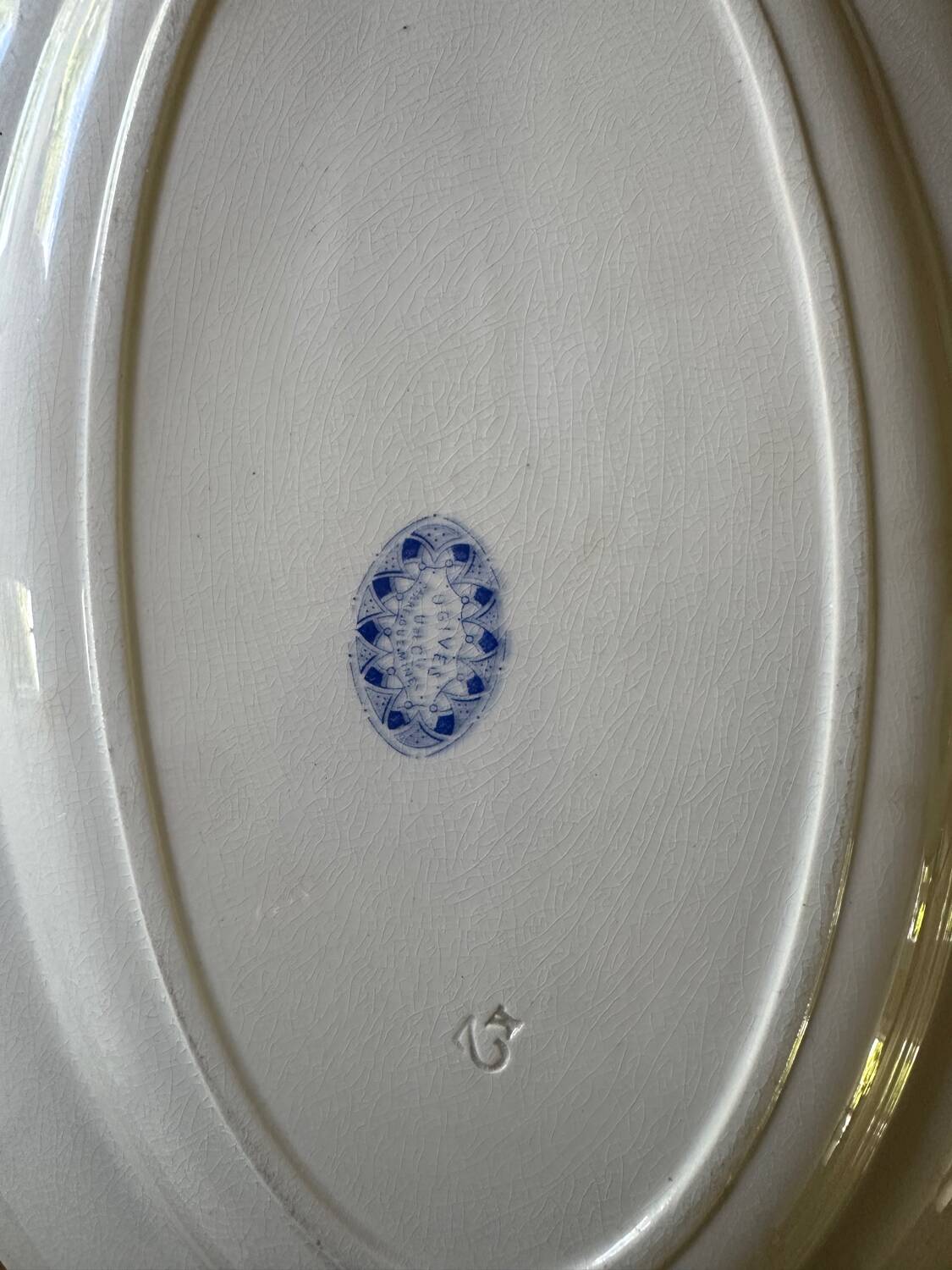 Sarreguemines Ogives model dish