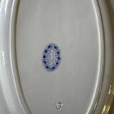 Plat Sarreguemines modèle Ogives