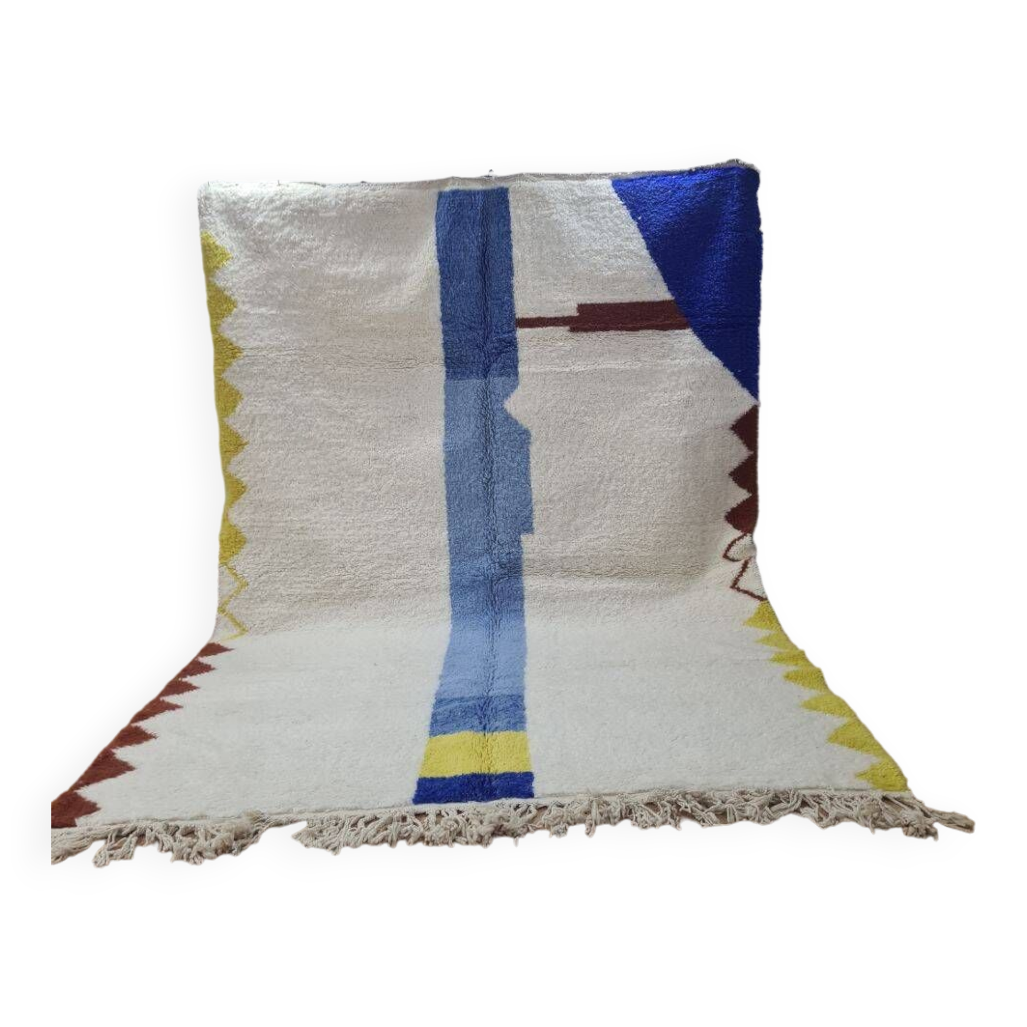 Handmade wool Berber rug 300X200 cm