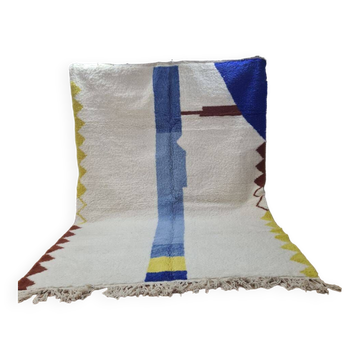 Handmade wool Berber rug 300X200 cm