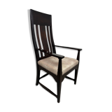 Art Deco office chair in the style of Charles Rennie Mackintosh.