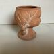 Tête fillette cache pot vase terracotta terre cuite