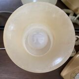 Alabaster bedside lamp