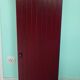 Wooden extra cabinet (selette), 2 interior storage spaces with 6 modular shelves