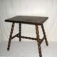 Table basse bois tourné des années 50 - 60