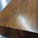 1930s Art Deco Extendable Dining Table in Walnut Finish , Czechoslovakia