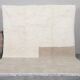 Handmade natural wool rug size 250x250 cm