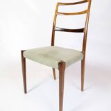 Set Of Six Dining Chairs Made In Rosewood By Sorø Furniture From 1960s