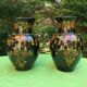 Pair of vintage vases in Savoy sandstone