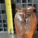 Vase Rosaline en verre moule rose