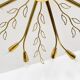 Large Austrian Brass Chandelier by Rupert Nikoll