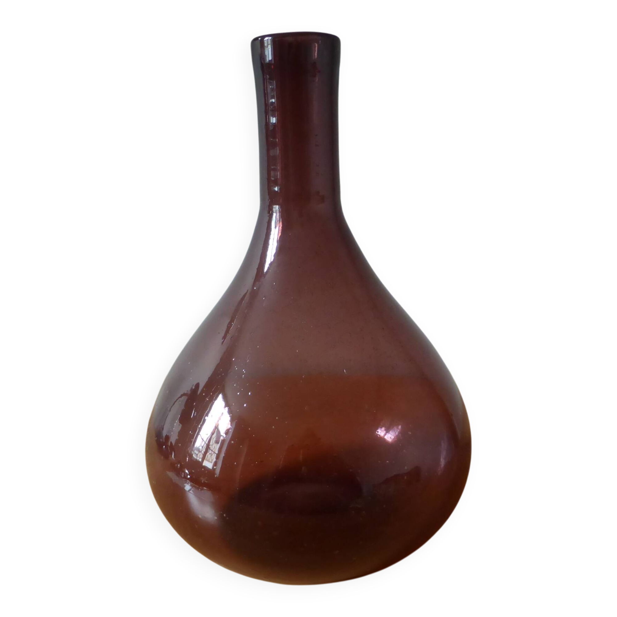 Vintage blown glass vase 240530