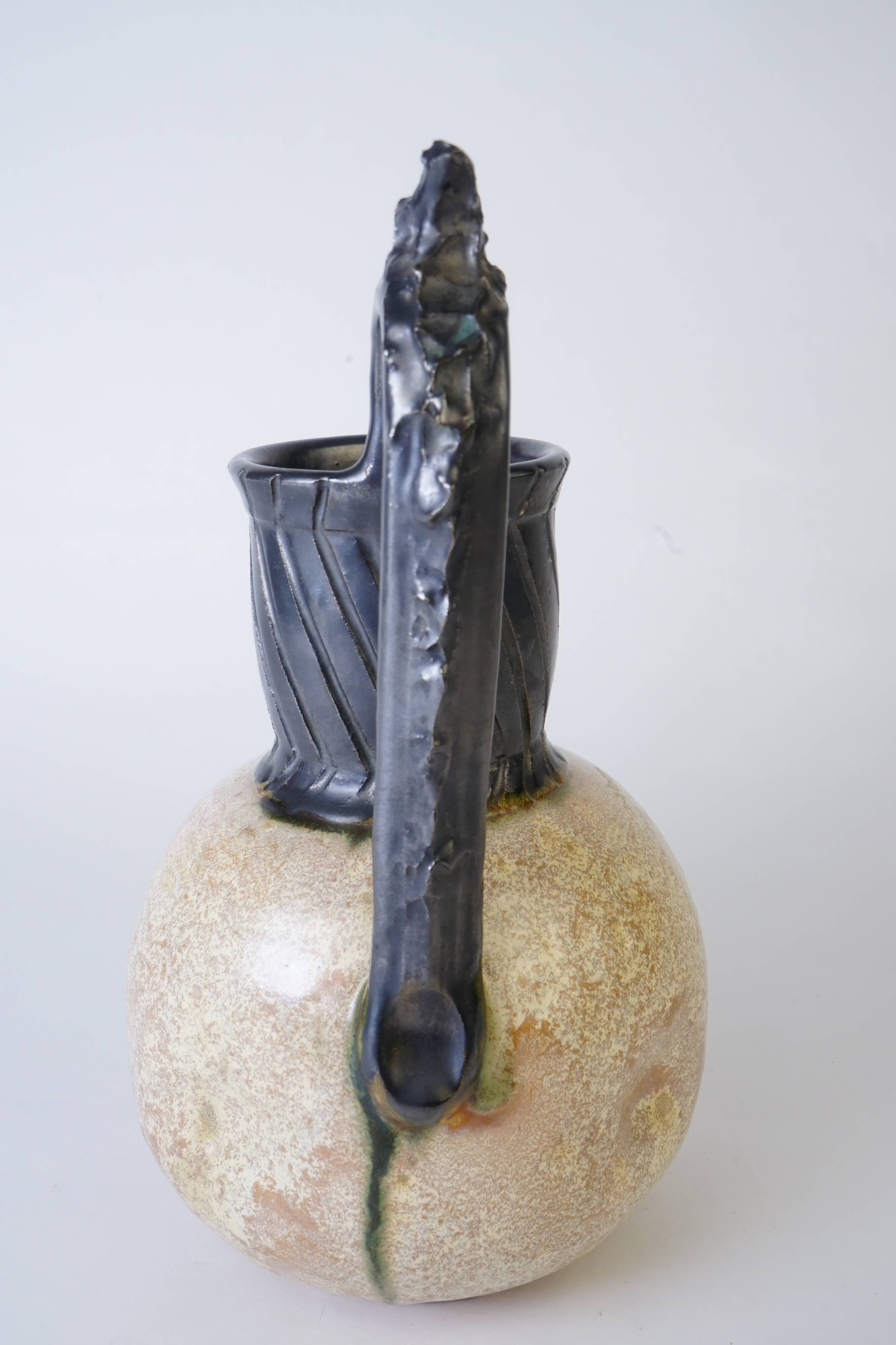 Sandstone pitcher, Sylvain Sttublet ( 1890 -1985 )