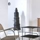 Workshop cast iron stove, late 19th century, raw wabi-sabi design.
