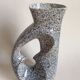 Vase ceramic by Roberto Rigon, Italy 70 years