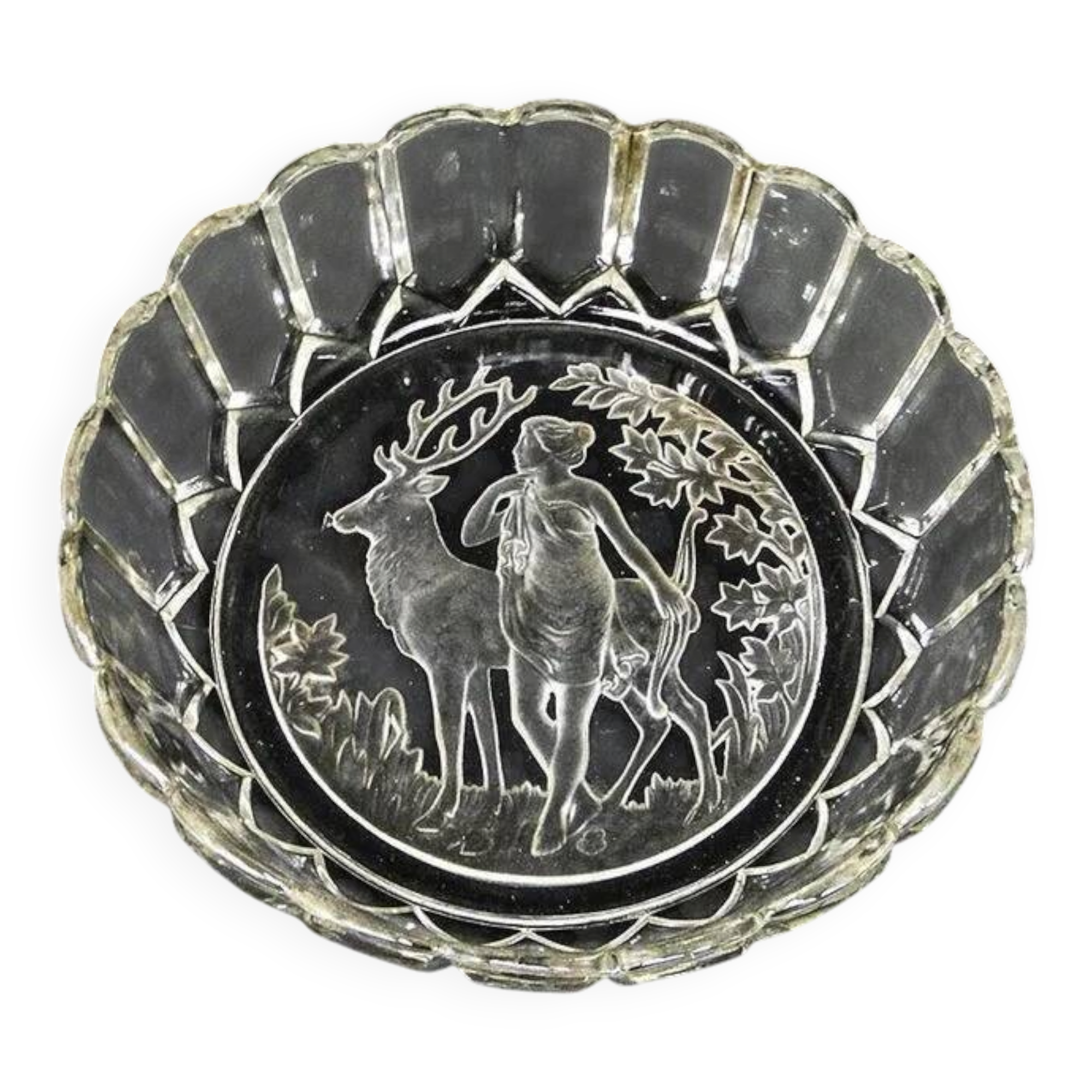 J4W Ząbkowice - plate with Diana and the Deer