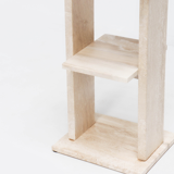 A Mid Century Italian Travertine Book Shelf