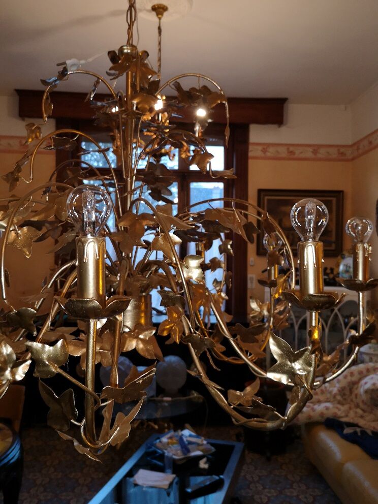 Lustre 9 lumières Maison Chaumette