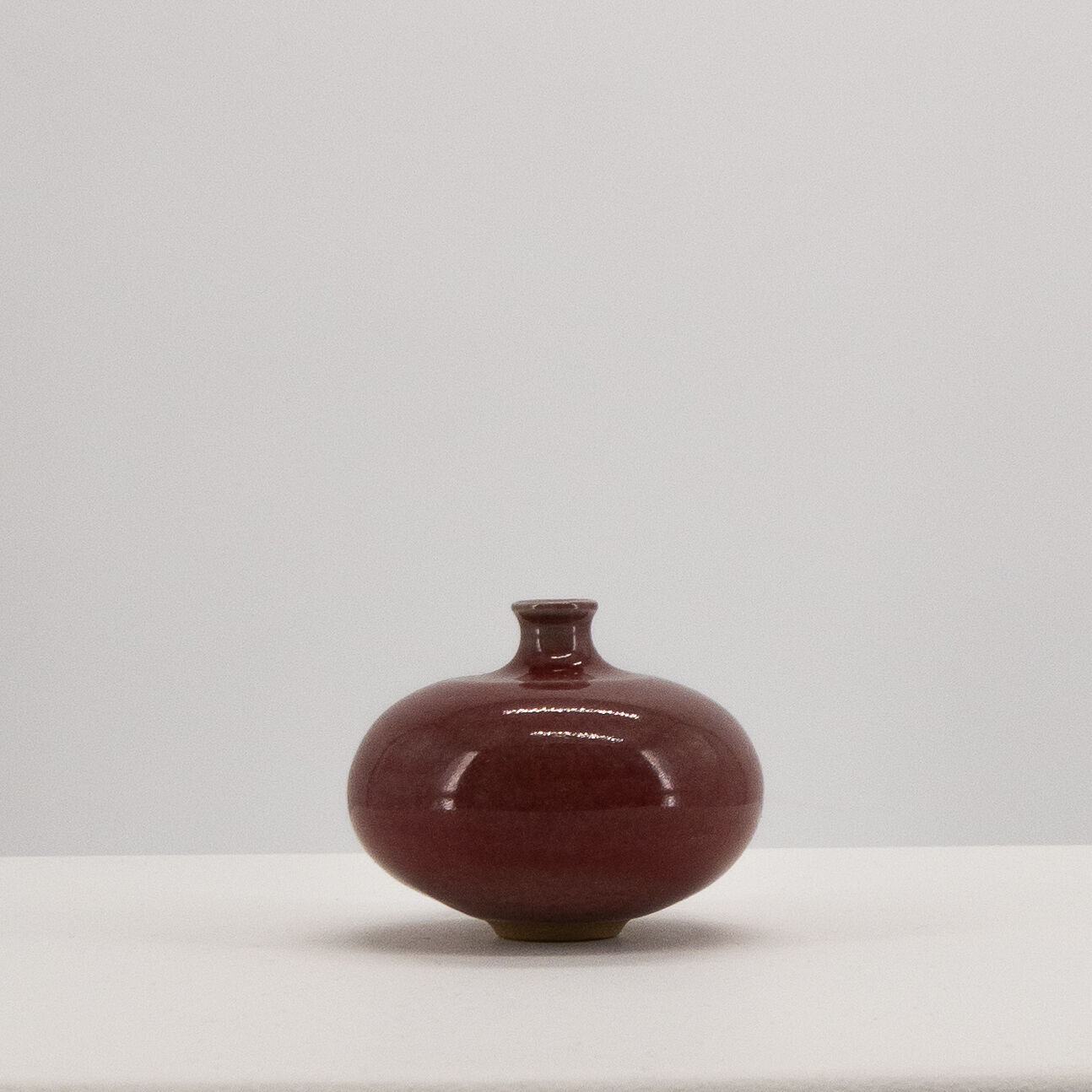 Vase en grès porcelainique par robert deblander