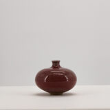 Small porcelain stoneware vase by Robert Deblander