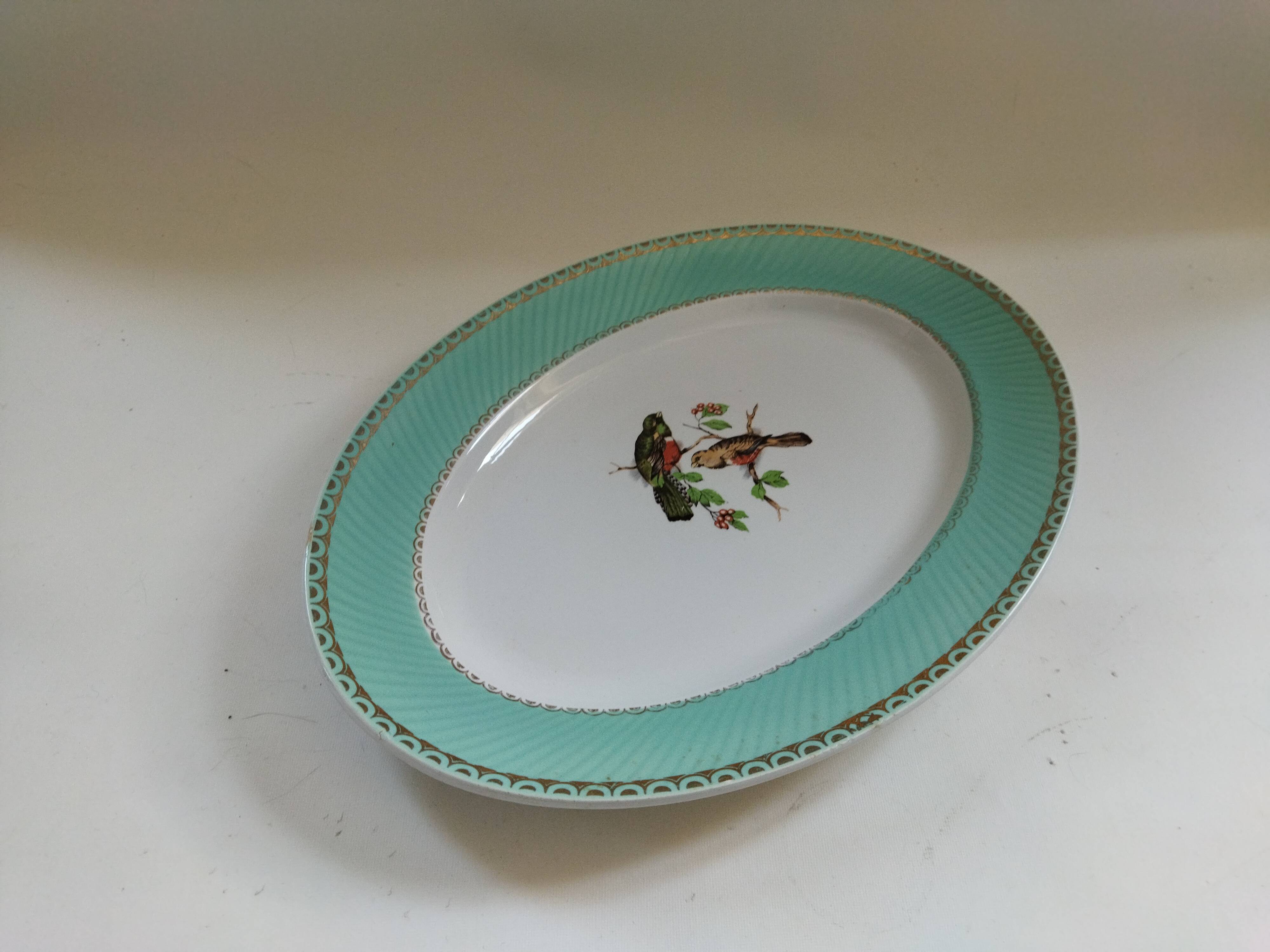 Dish Fenal Badonviller "Birds"