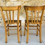 Paire de chaises bistrot par Luterma, circa 50-60