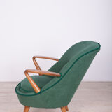Model 345 armchairs by J. Jędrachowicz i K. Racinowski for Poznan Furniture Factory, 1950s, Set of 2