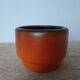 Enamelled vase signed André Jean Doucin – vintage modernist piece – France