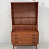 Secretary/writing cabinet in teak by Johannes Sorth for Nexø Møbelfabrik Bornholm 1960's.