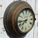 Station or administration clock early xxth a. martens & cie functional