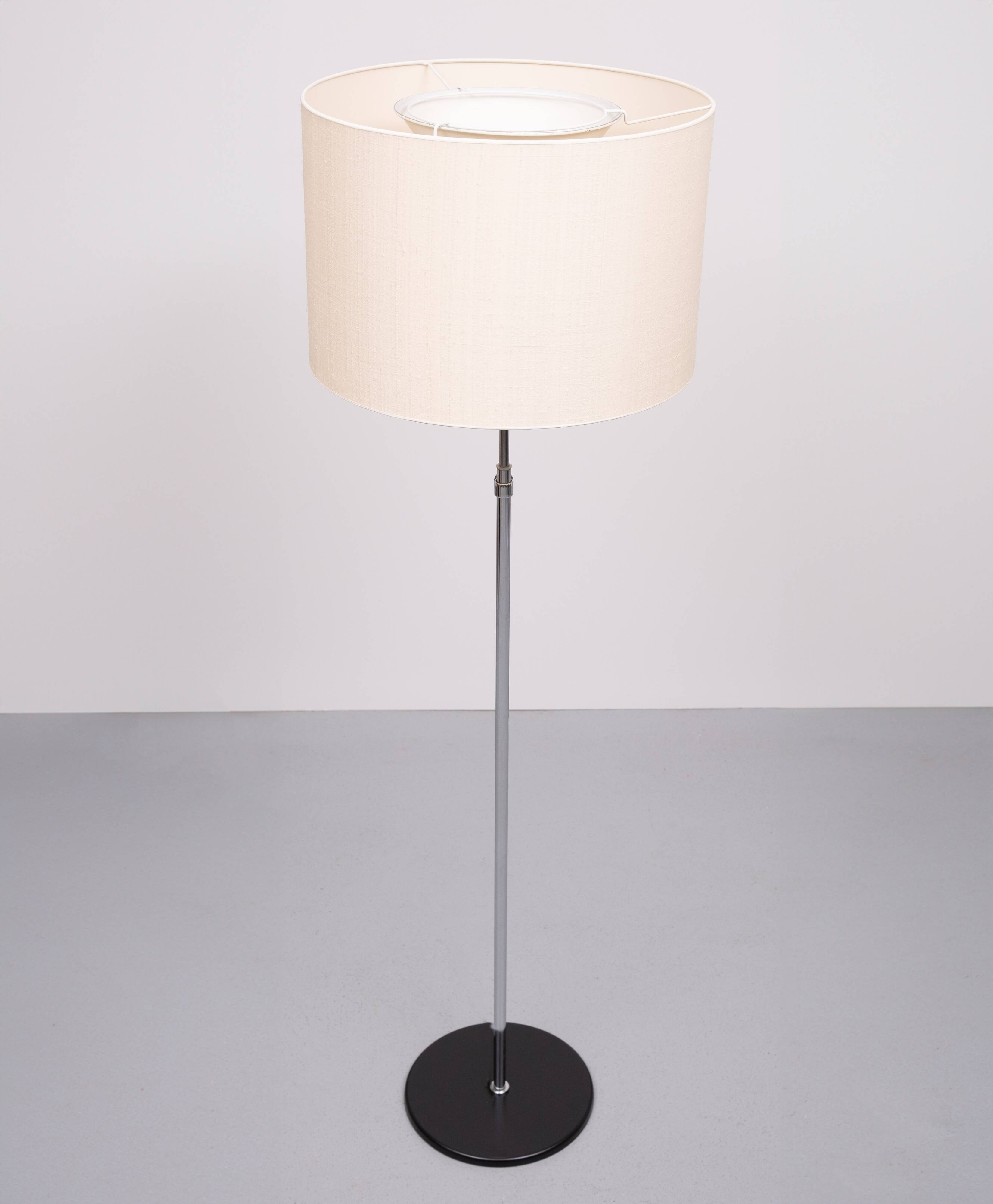 Staff Leuchten Adjustable floor lamp 1960s Germany