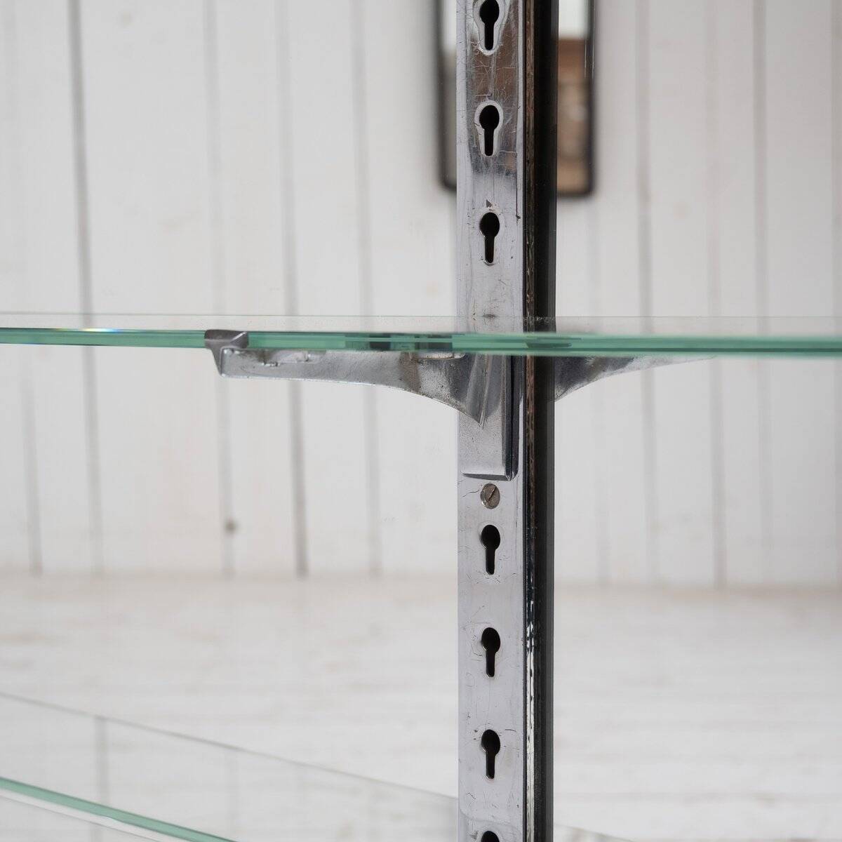 Brass and Oak Counter, 1930