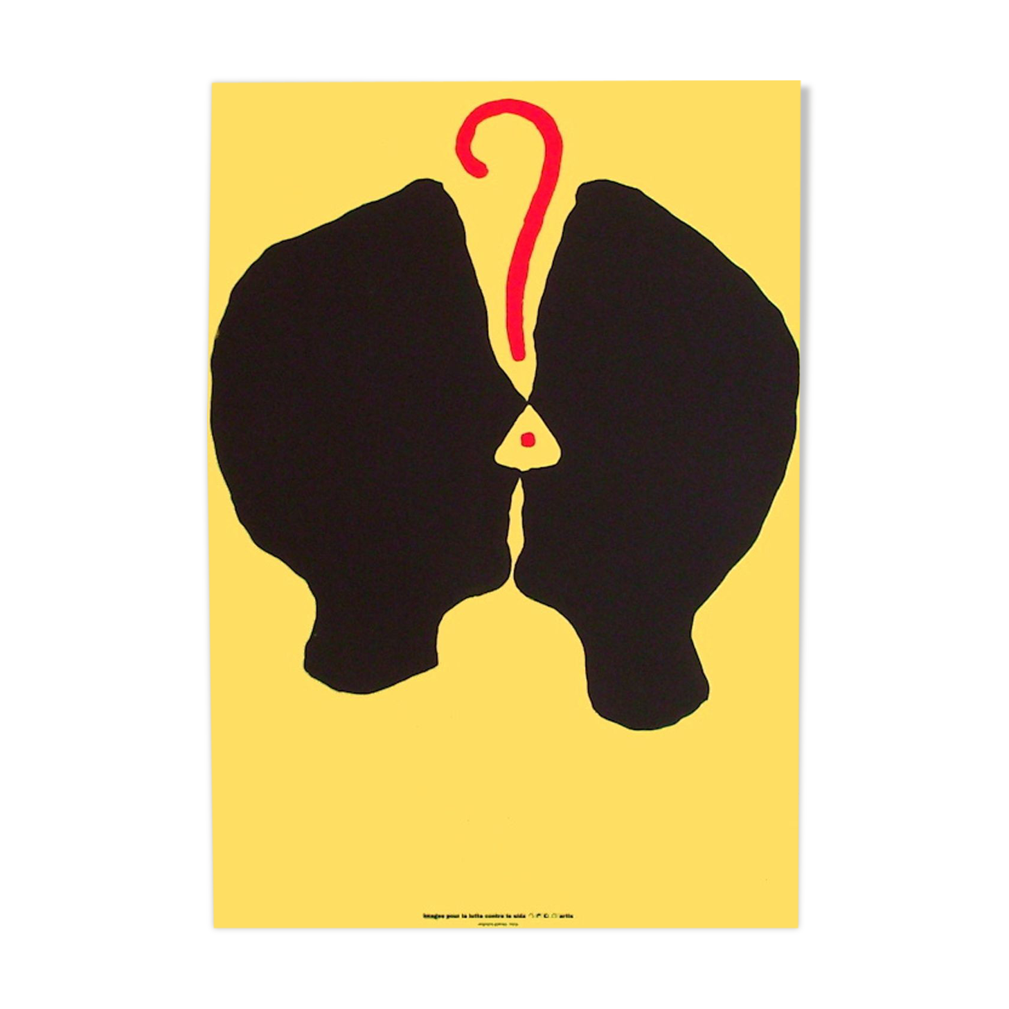 Poster for Aids by Jean-Charles Blais