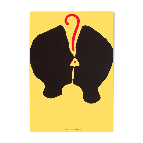Affiche pour le Sida par Jean-Charles Blais — Beyit