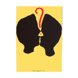 Poster for Aids by Jean-Charles Blais