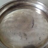 Silver metal compotier