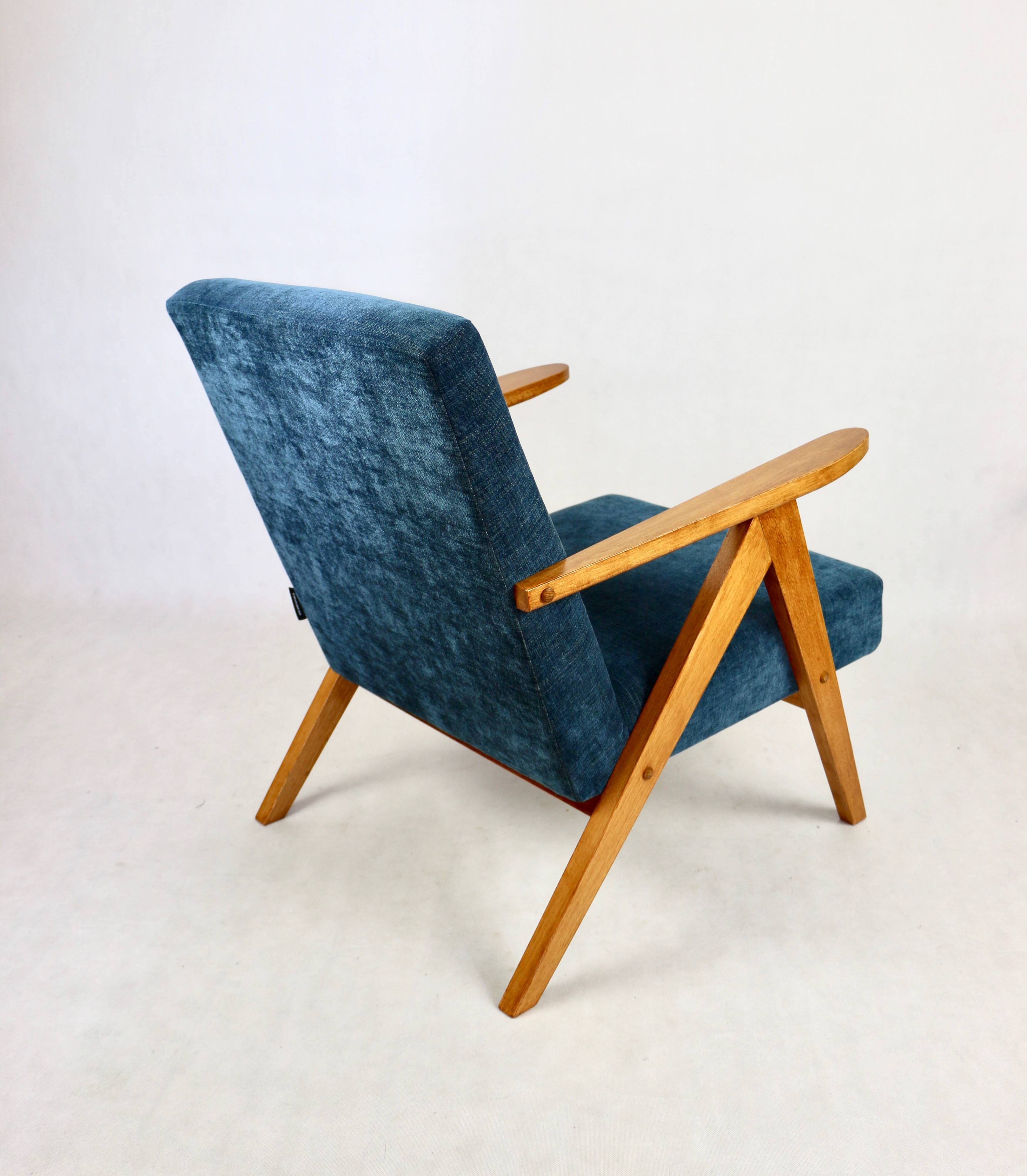 B-310 VAR blue-navy structural armchair - 2 pieces available (1)