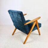 B-310 VAR blue-navy structural armchair - 2 pieces available (1)