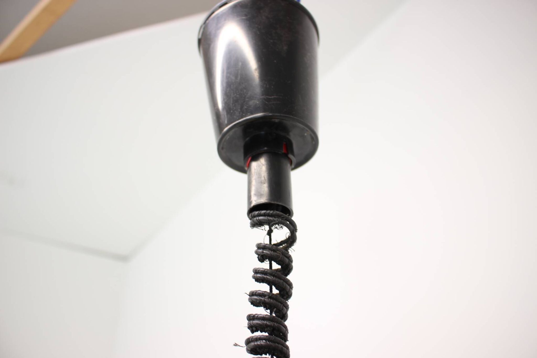 Adjustable Mid Century Pendant in the style of Meblo, 1980's, Czechoslovakia