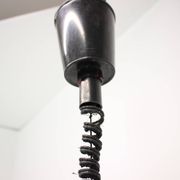 Adjustable Mid Century Pendant in the style of Meblo, 1980's, Czechoslovakia