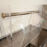 Magazine rack by David Lange for Roche Bobois