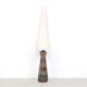 Big ceramic floor lamp by M. Zawadzki for Tilgmans Sweden