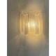 Contemporary Diamond Strips ”Listelli” Murano Glass Wall Sconce