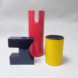 Vase jaune Gianfranco Frattini Progetti Années 70