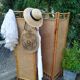 Bamboo screen and rattan 70s