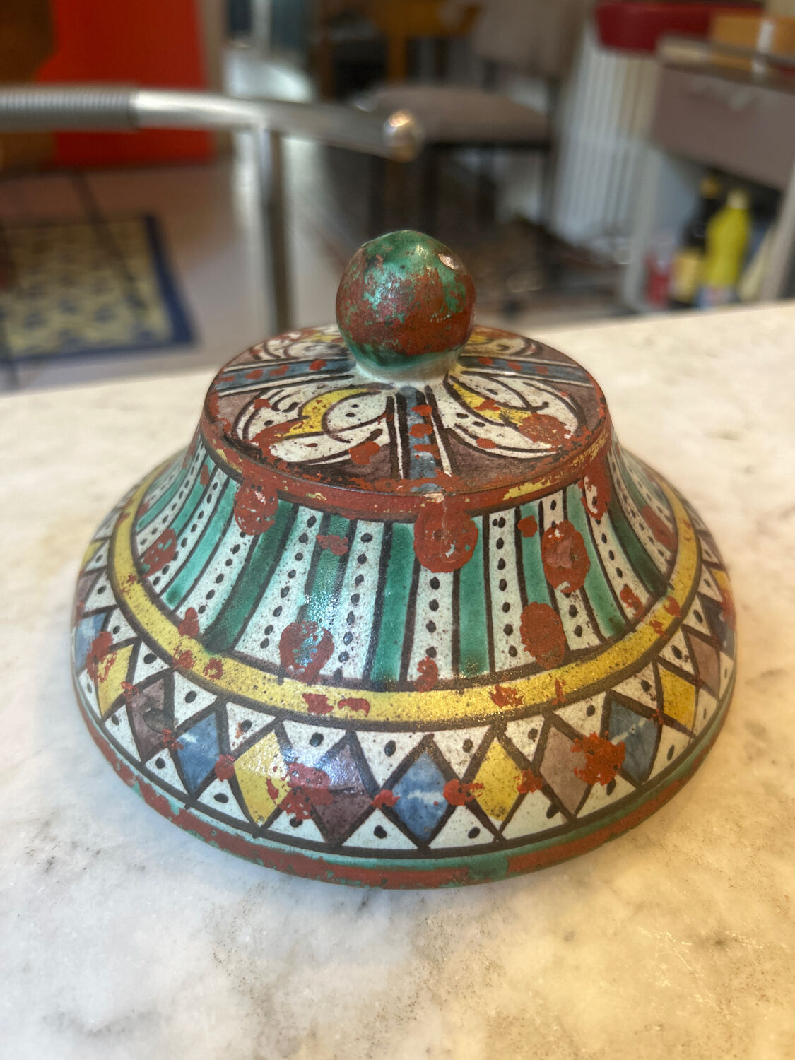 Moroccan jobbana lid