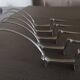 Set of 5 Dachshund knife holders in silvered bronze Walter Bosse - 1950s/1960s