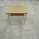 Bureau d’écolier et sa chaise assortie, année 70